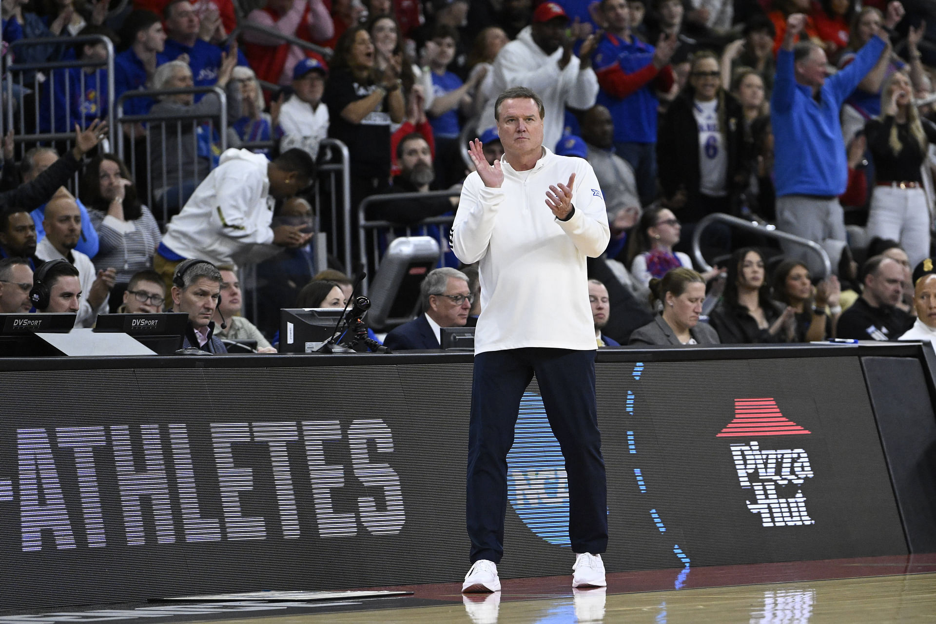 NCAA Basketball: NCAA Tournament First Round-Arkansas at Kansas - Source: Imagn