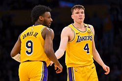 "He turned into Bronny": NBA fans react as Lakers' Dalton Knecht scores 7 ppg on 25% shooting in Summer League