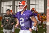 Clemson Tigers QB Cade Klubnik - Source: Imagn