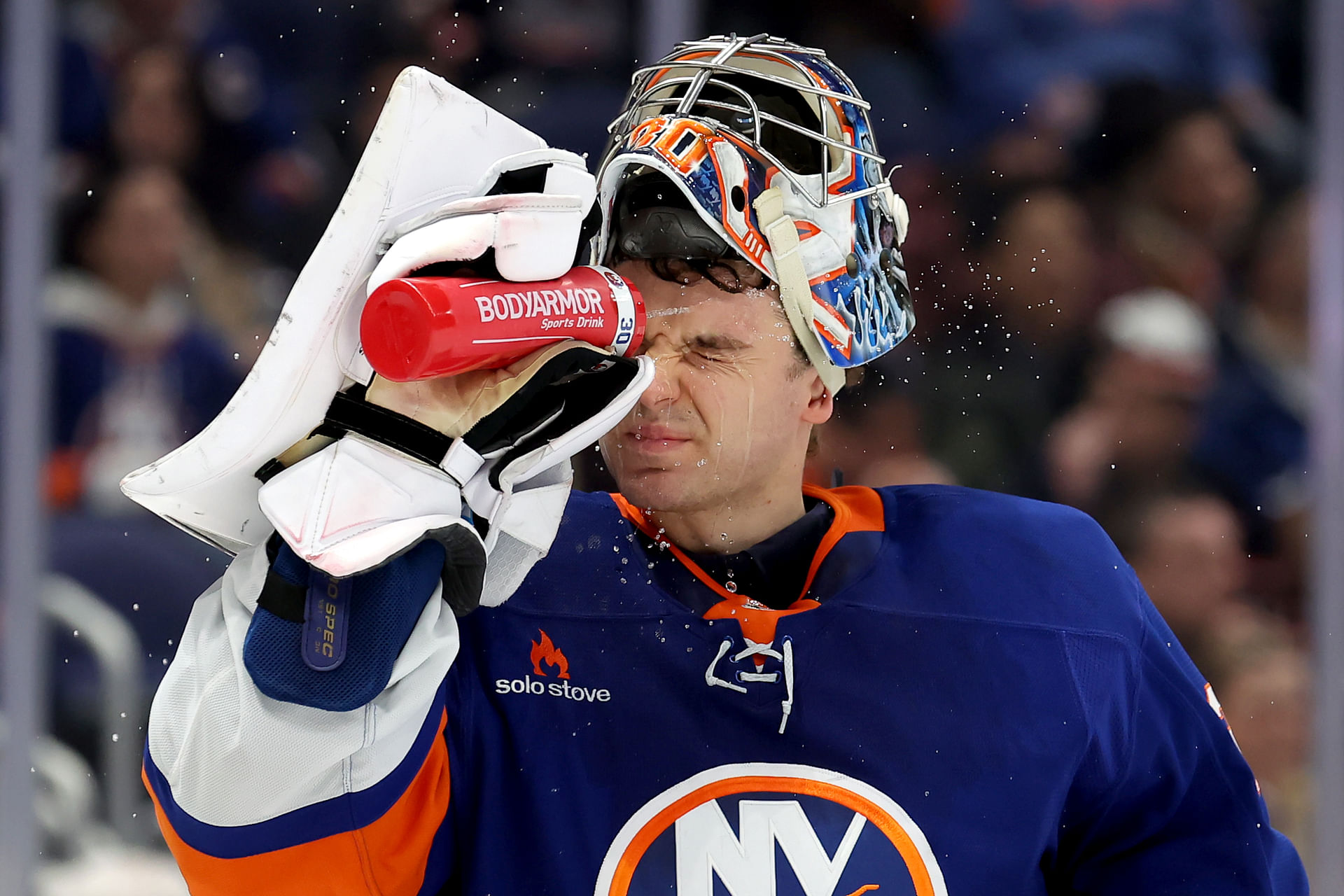 NHL: Columbus Blue Jackets at New York Islanders - Source: Imagn