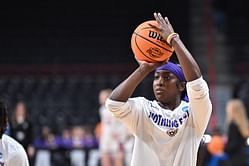 $1.5 million NIL-valued Flau’jae Johnson drops 4-word reaction as LSU star shares intense workout clip and snaps