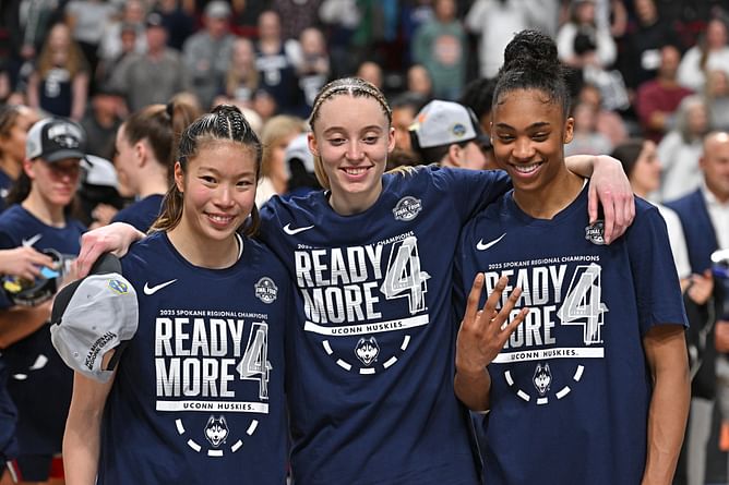 "My ultimate pookie": Paige Bueckers, Kaitlyn Chen & other former UConn teammates show love as Aubrey Griffin pens emotional farewell