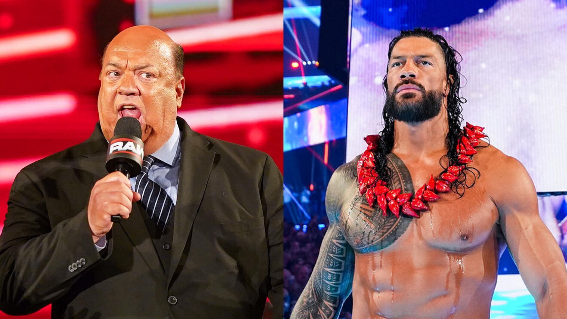 Paul Heyman and Roman Reigns! [Images from WWE.com]