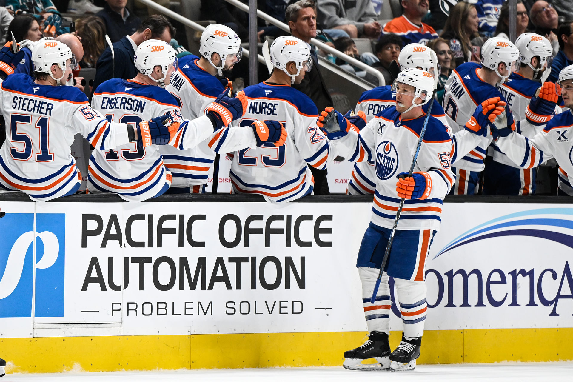 NHL: Edmonton Oilers at San Jose Sharks - Source: Imagn