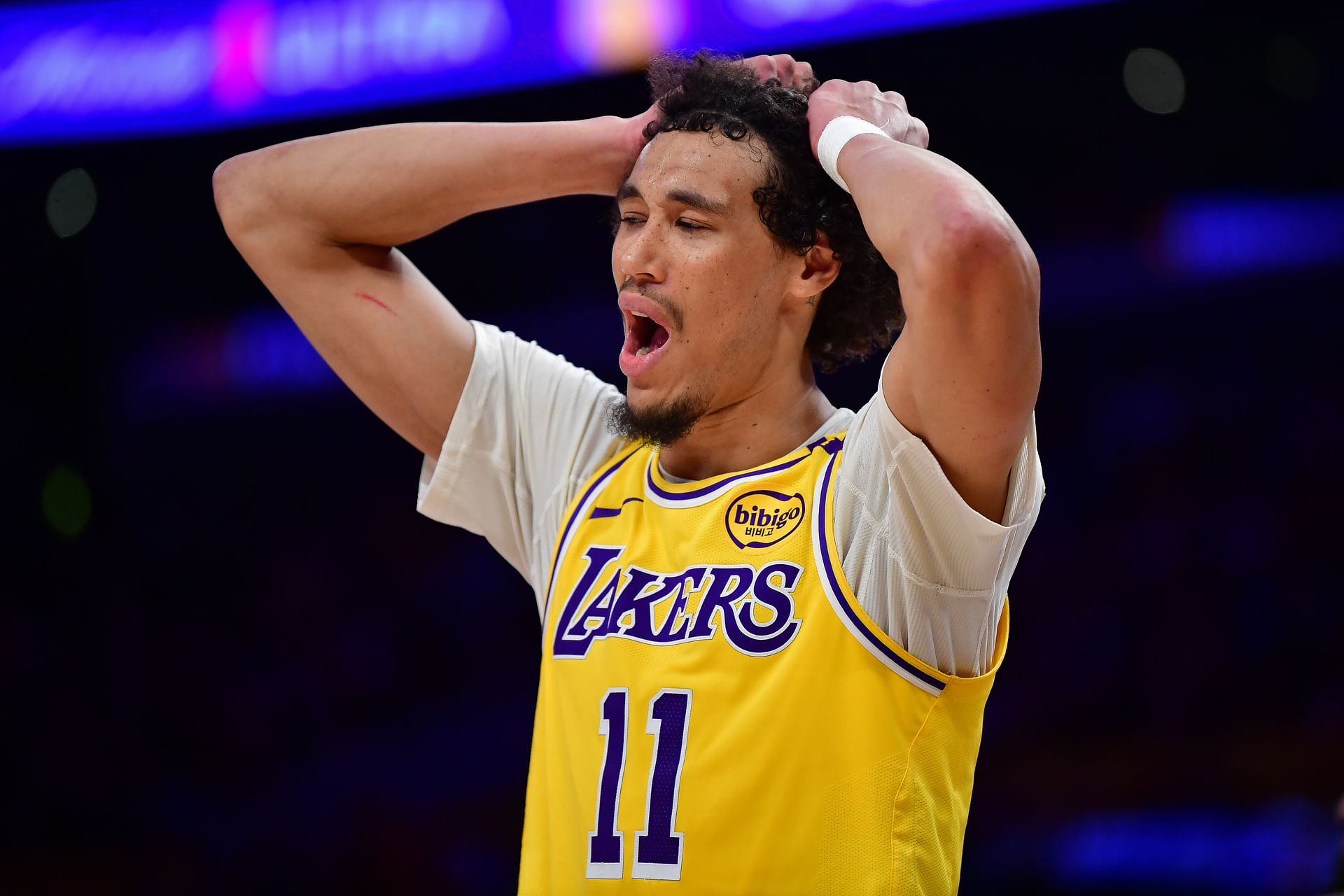 NBA fans react to the Lakers re-signing Jaxson Hayes (Image Source: IMAGN)