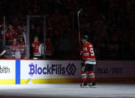 The Blackhawks could be looking to move on from Mikheyev's cap hit this summer - Source: Imagn