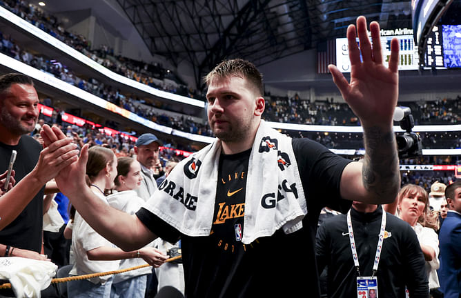 "Just visually, I would say my whole body looks better": Luka Doncic shares true feelings on revamped conditioning for second Lakers' season