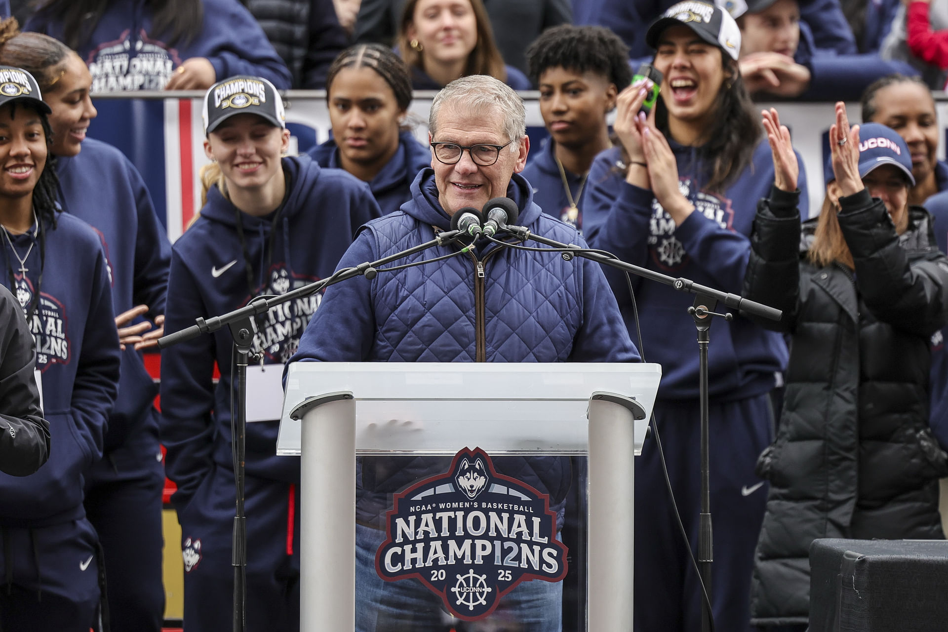 NCAA Womens Basketball: Final Four Champions-Connecticut Victory Parade and Rally - Source: Imagn