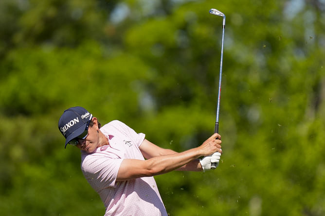 Watch: Nicolas Echavarria wins a car after sinking in a hole-in-one at the Genesis Scottish Open