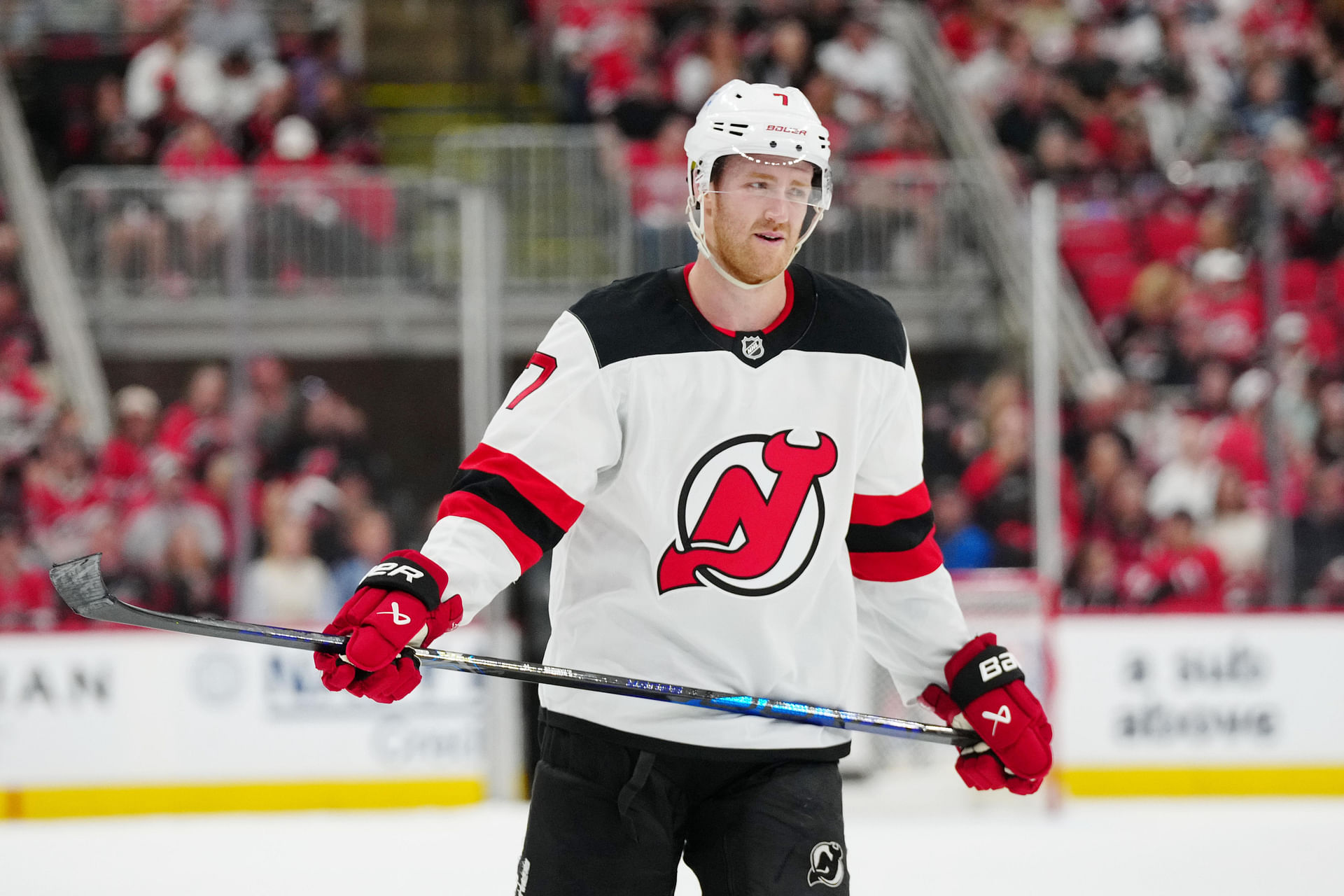 NHL: Stanley Cup Playoffs-New Jersey Devils at Carolina Hurricanes - Source: Imagn