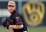 Brandon Woodruff could finish below his strikeout prop in this one (Credits: IMAGN)