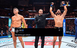 "'Wonderboy' got robbed" - MMA world furious as Stephen Thompson suffers split decision loss to Gabriel Bonfim at UFC Nashville