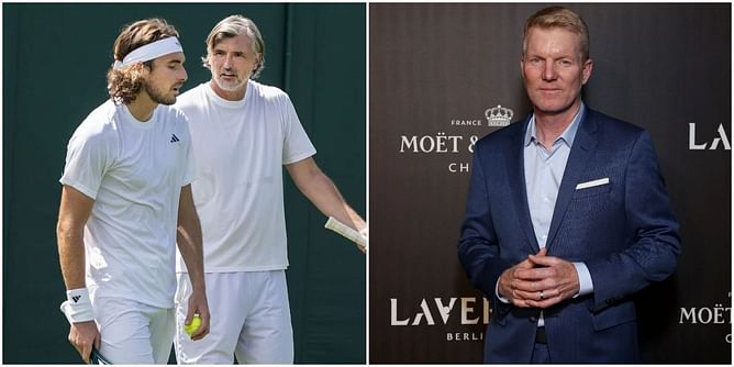 "I thought it was a joke" - Jim Courier stunned by Stefanos Tsitsipas' coach Goran Ivanisevic's brutal assessment of Greek after Wimbledon exit