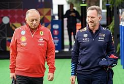 "Christian Horner incoming!": Fans react to reports of Ferrari looking to make structural changes within the F1 team
