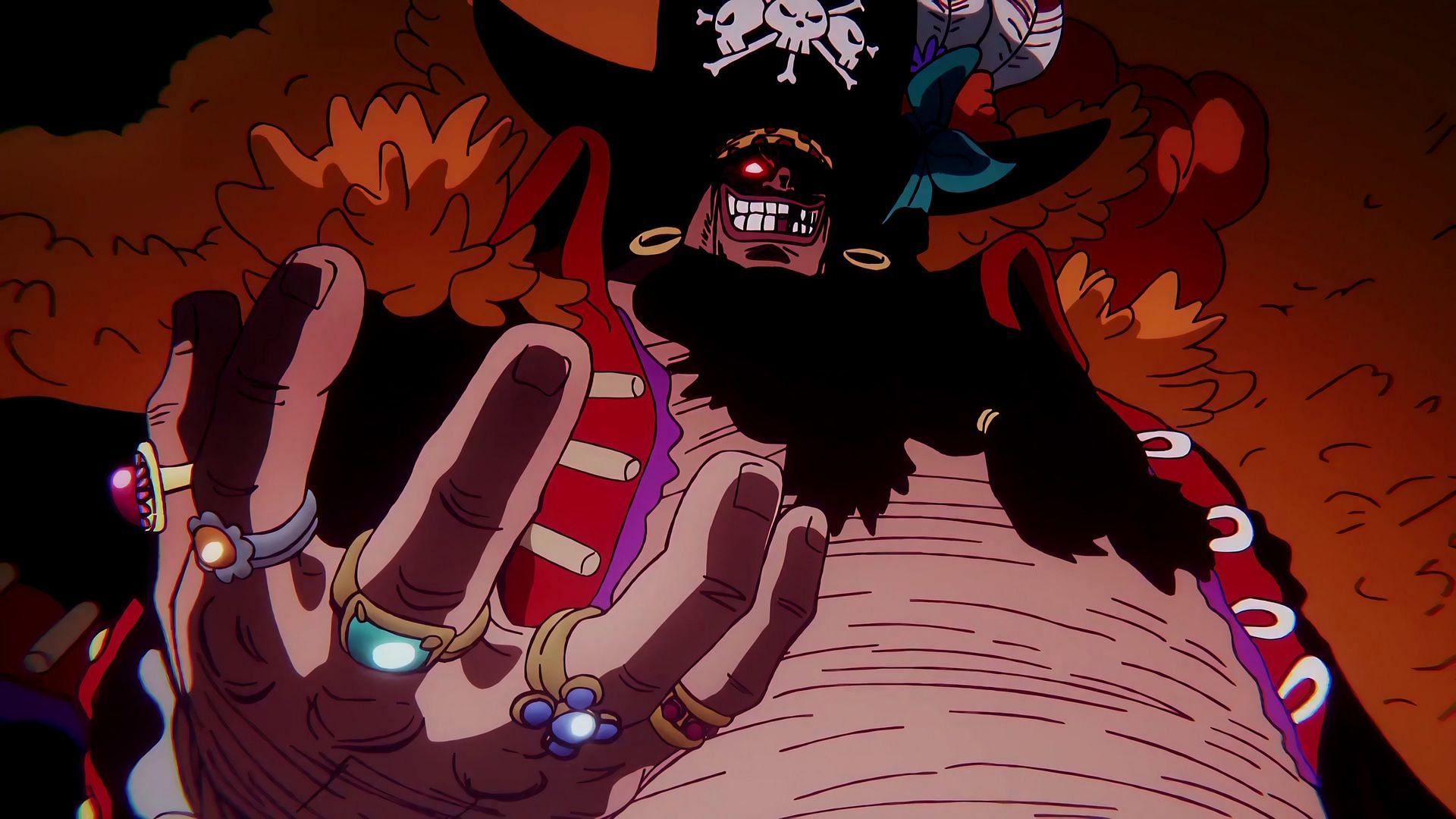 Marshall D. Teach &quot;Blackbeard&quot; (Image via Toei Animation)
