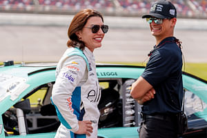 Katherine Legge becomes first woman since Danica Patrick to achieve major NASCAR result