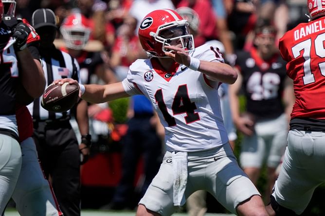 Carson Beck's potential successor Gunner Stockton highlights one major worry as Kirby Smart refuses to name Georgia's QB1