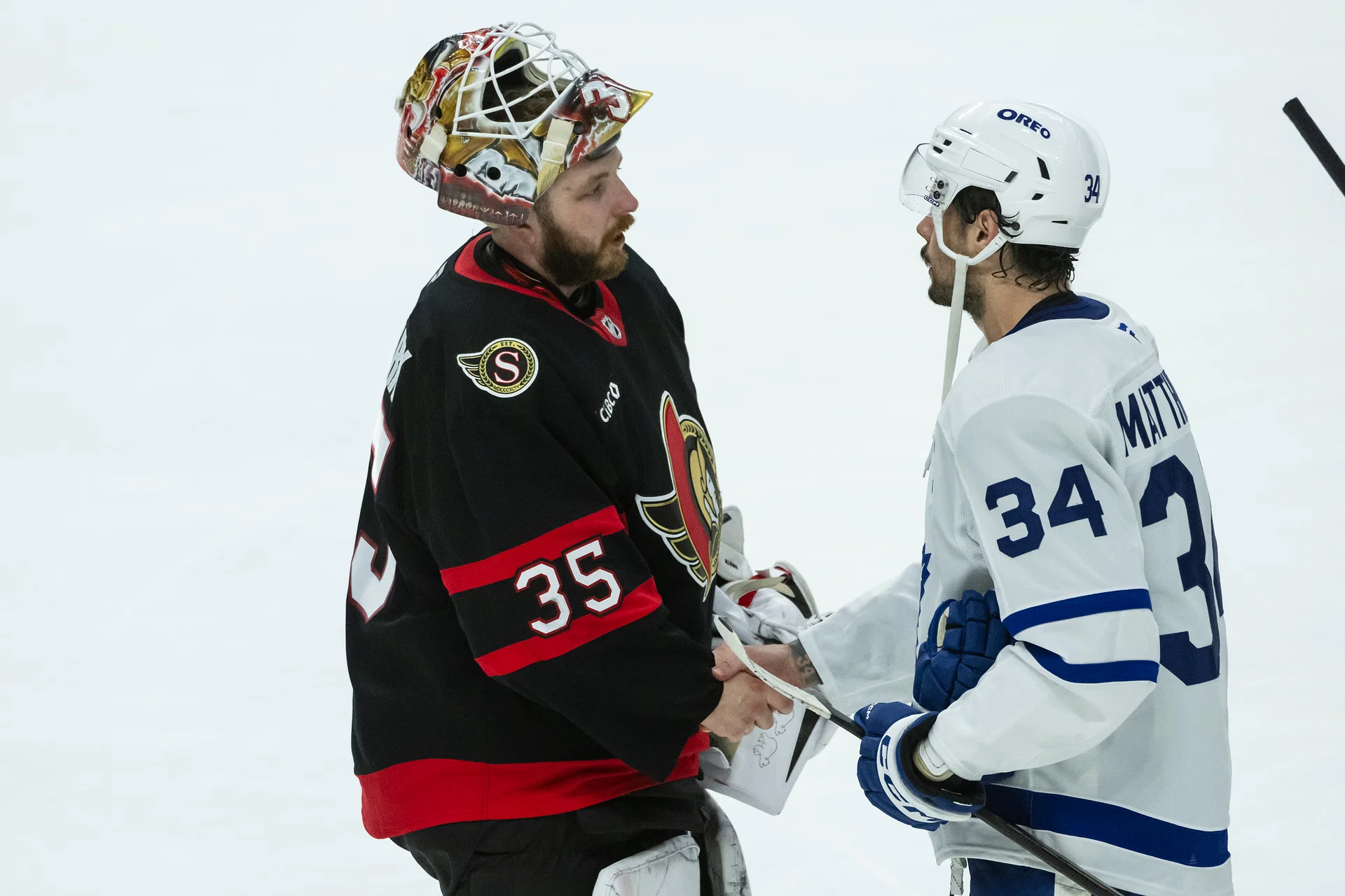 NHL: Stanley Cup Playoffs-Toronto Maple Leafs at Ottawa Senators - Source: Imagn