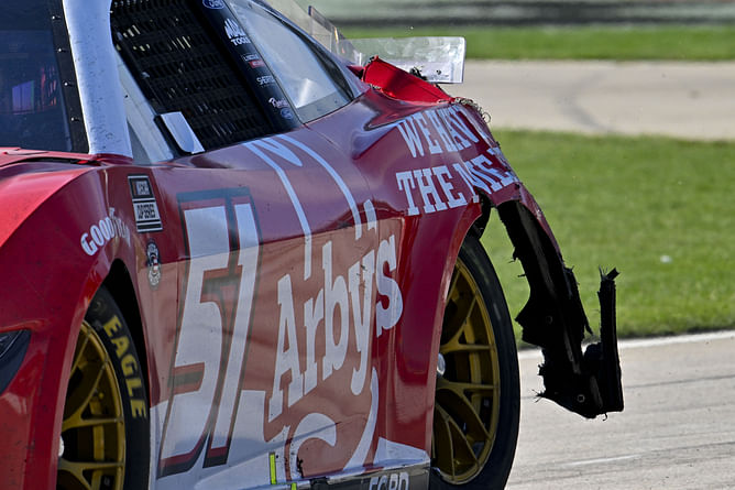 "Every angle I see of this is worse than the last": NASCAR driver reacts to violent Cody Ware crash in Chicago