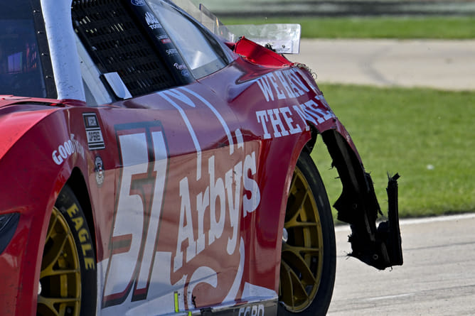 Cody Ware declares details of things “killed” in his car due to his impactful crash in Chicago