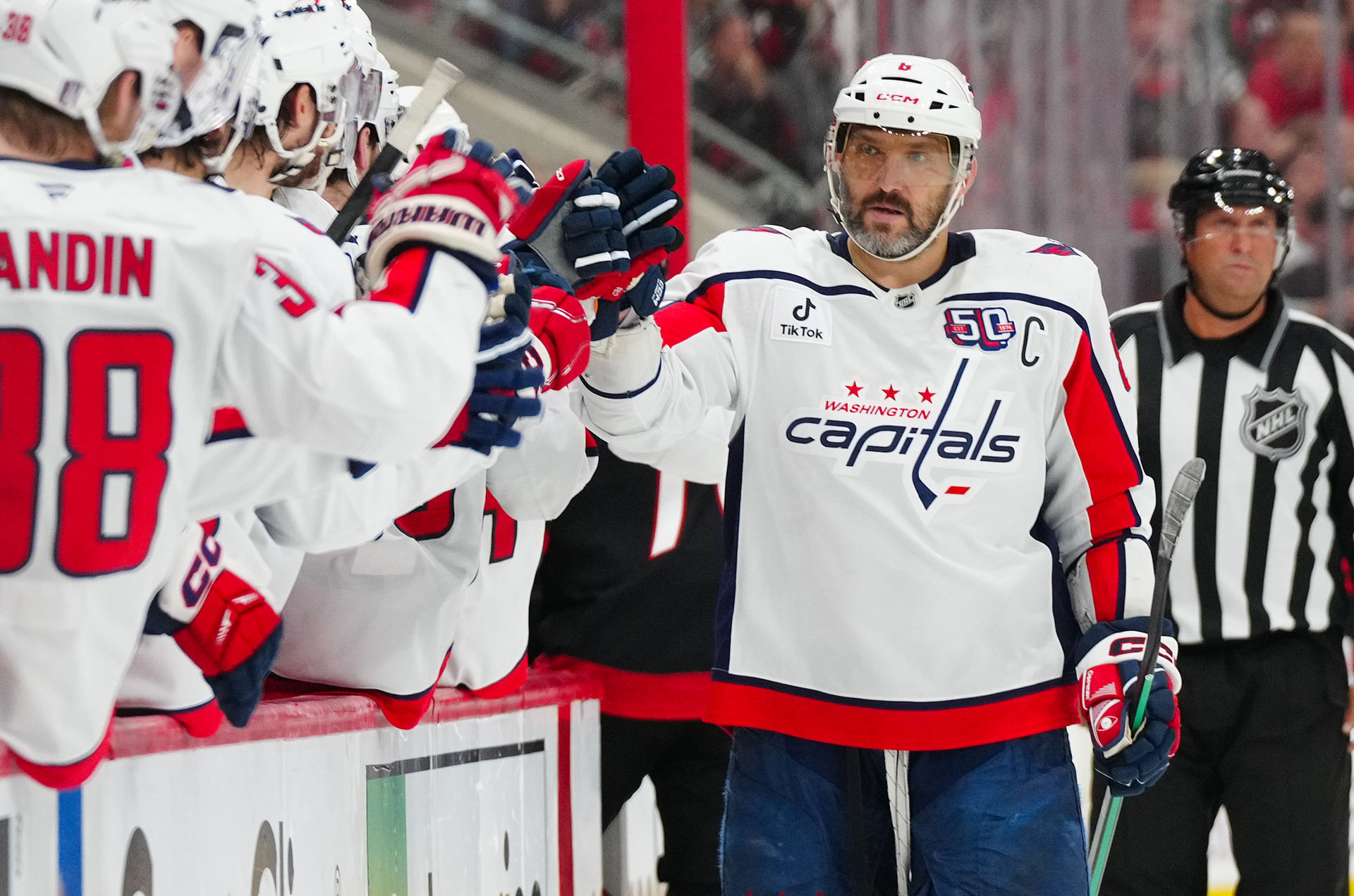 NHL: Stanley Cup Playoffs-Washington Capitals at Carolina Hurricanes - Source: Imagn