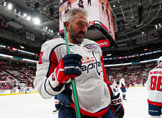 "That’s my GOAT" "Get ready NHL": Hockey X left in awe as Alex Ovechkin's son scores on Panthers star goalie during warmups
