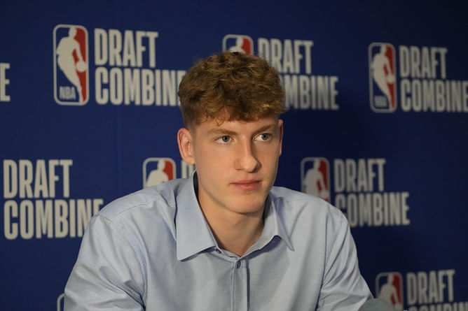 "I’m adapting to the game" - Heat rookie Kasparas Jakucionis reveals his priorities after overcoming rough shooting start in Summer League
