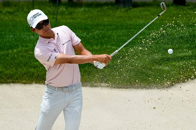 Michael Kim admits 'getting too cute' cost him shots in Round 1 of The Open Championship