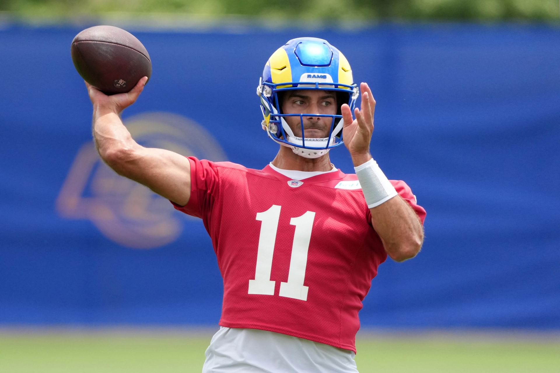 NFL: Los Angeles Rams OTA - Source: Imagn