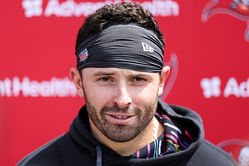 "LET HIM BAKE!": NFL fans react to Baker Mayfield's first look in Bucs' new uniform ahead of training camp