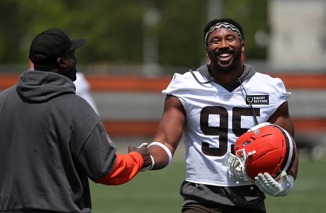 4 months after securing $160,000,000 contract, Myles Garrett breaks silence on locker room reaction to offseason trade drama