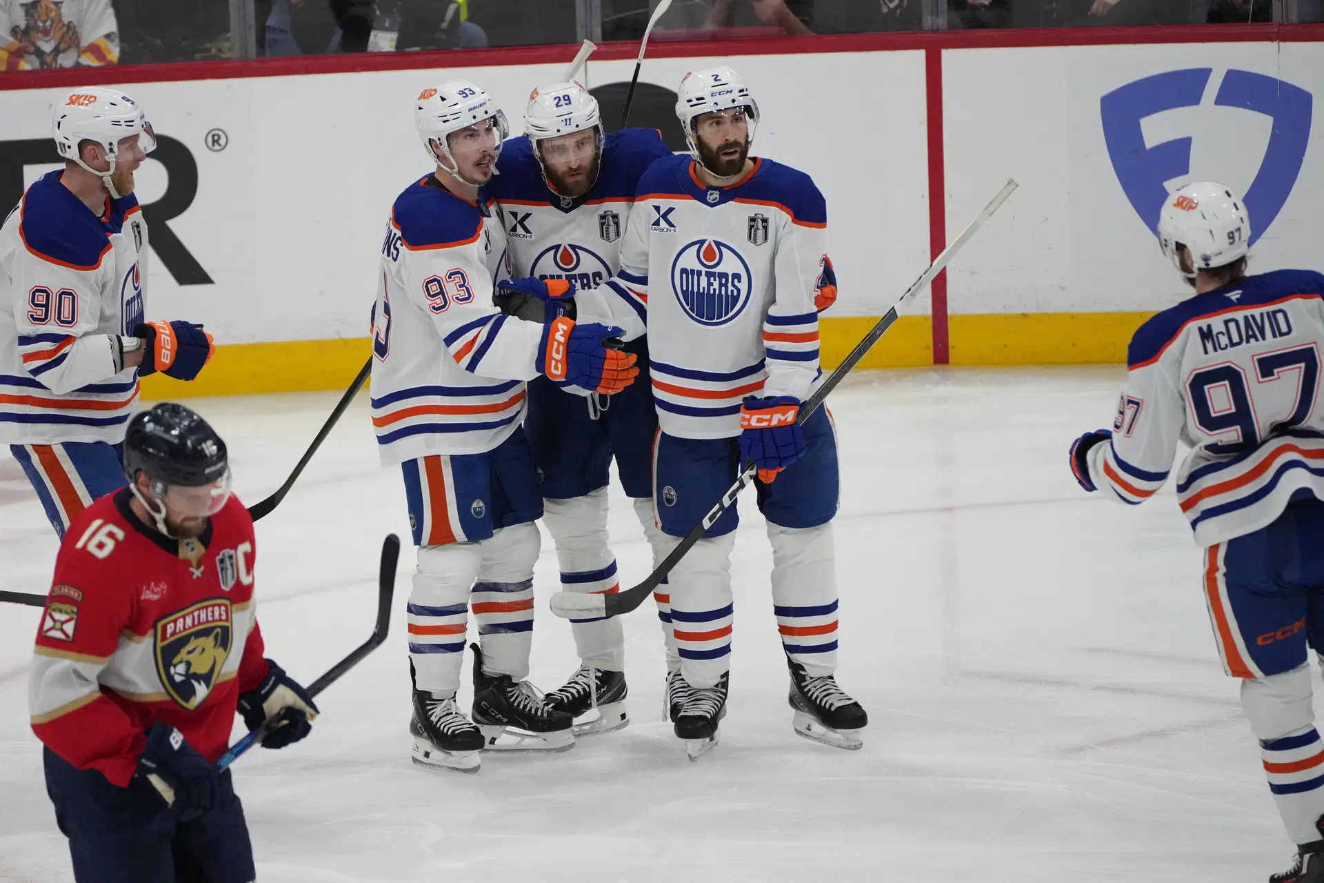 Bouchard&#039;s new contract has prompted some to declare the Oilers Core Four as four players will take up nearly half of the team&#039;s salary cap allocation next season - Source: Imagn