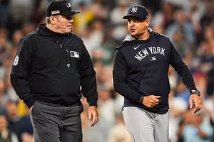 "A spineless non-managing coward" - Fans call for Aaron Boone's head after Yankees manager's 'build character' comments on Mets series loss