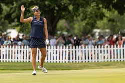 Lexi Thompson shows off her glam look styled by a Naples-based makeup artist