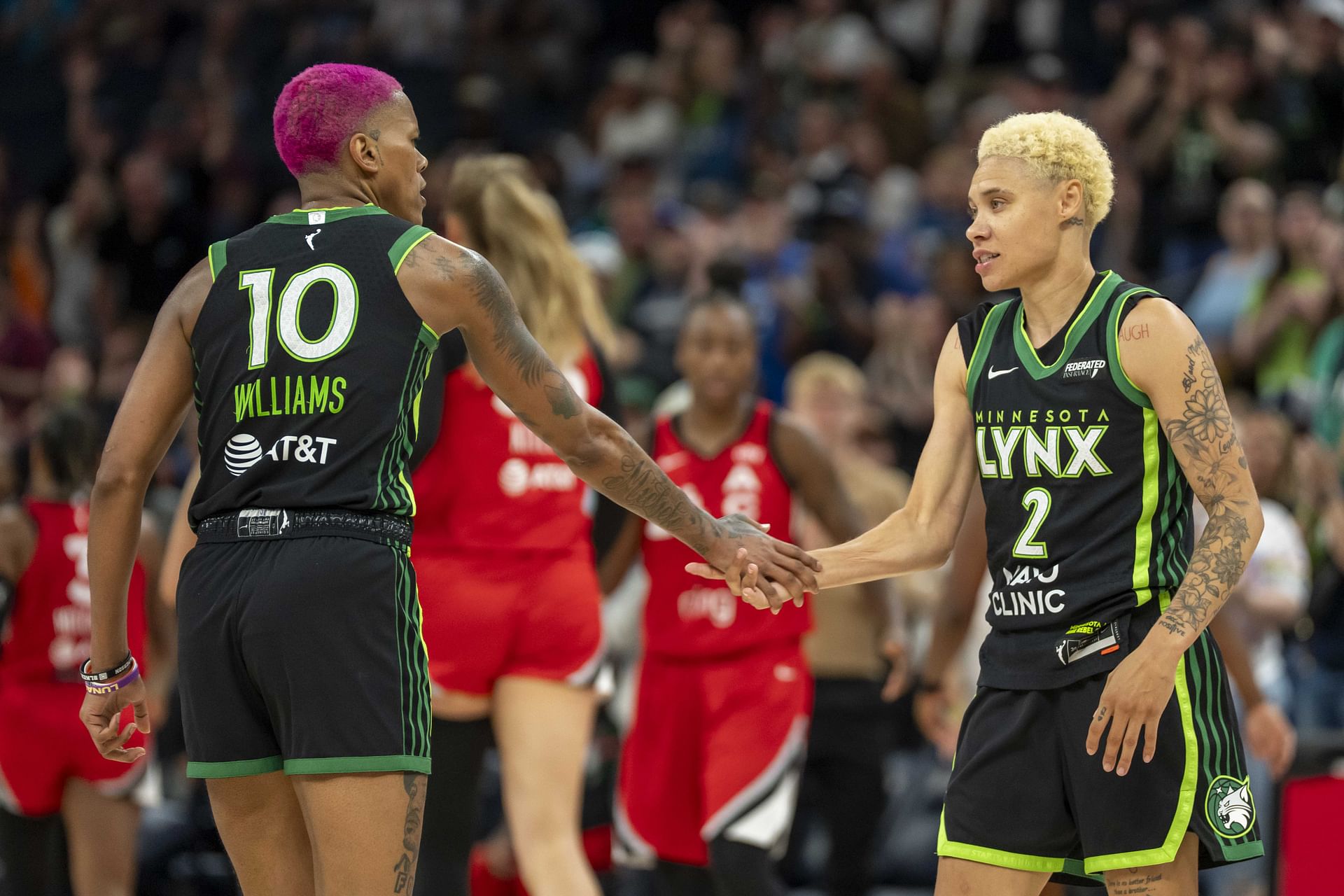 Cheryl Reeve comments on Courtney Williams and Natisha Hiedeman&#039;s All-Star takeover. (Photo: IMAGN)