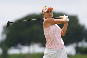 Lexi Thompson radiates beach vibes in a floral bikini in 'fun weekend' post