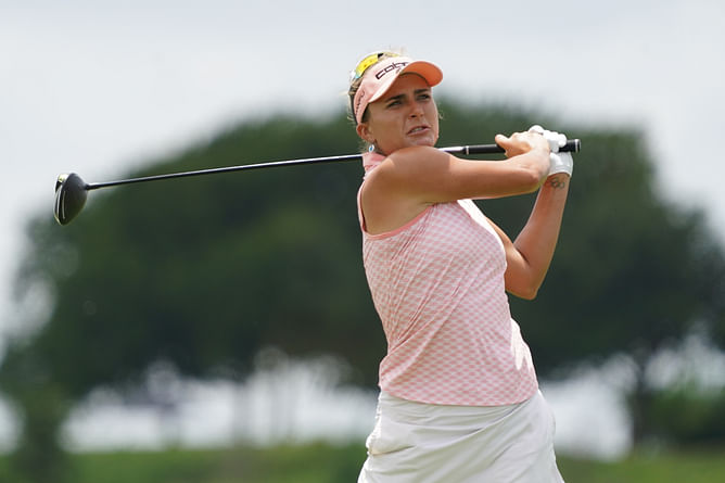 Lexi Thompson radiates beach vibes in a floral bikini in 'fun weekend' post