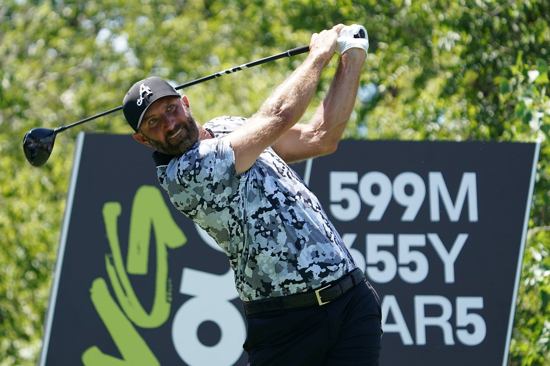 Dustin Johnson at LIV Golf Dallas (Image Source: Imagn)