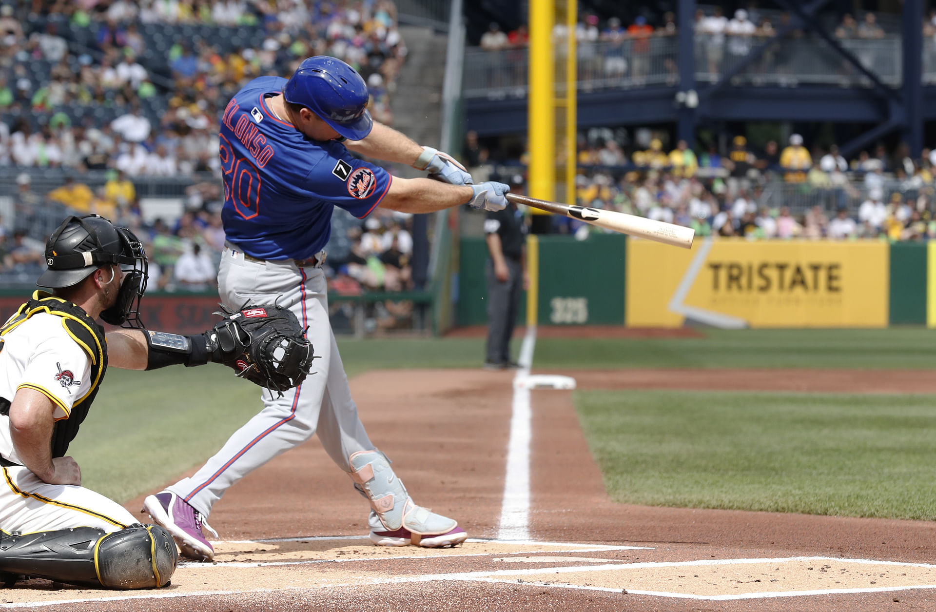 Pete Alonso has a chance to leave his mark with a big fly (Credits: IMAGN)