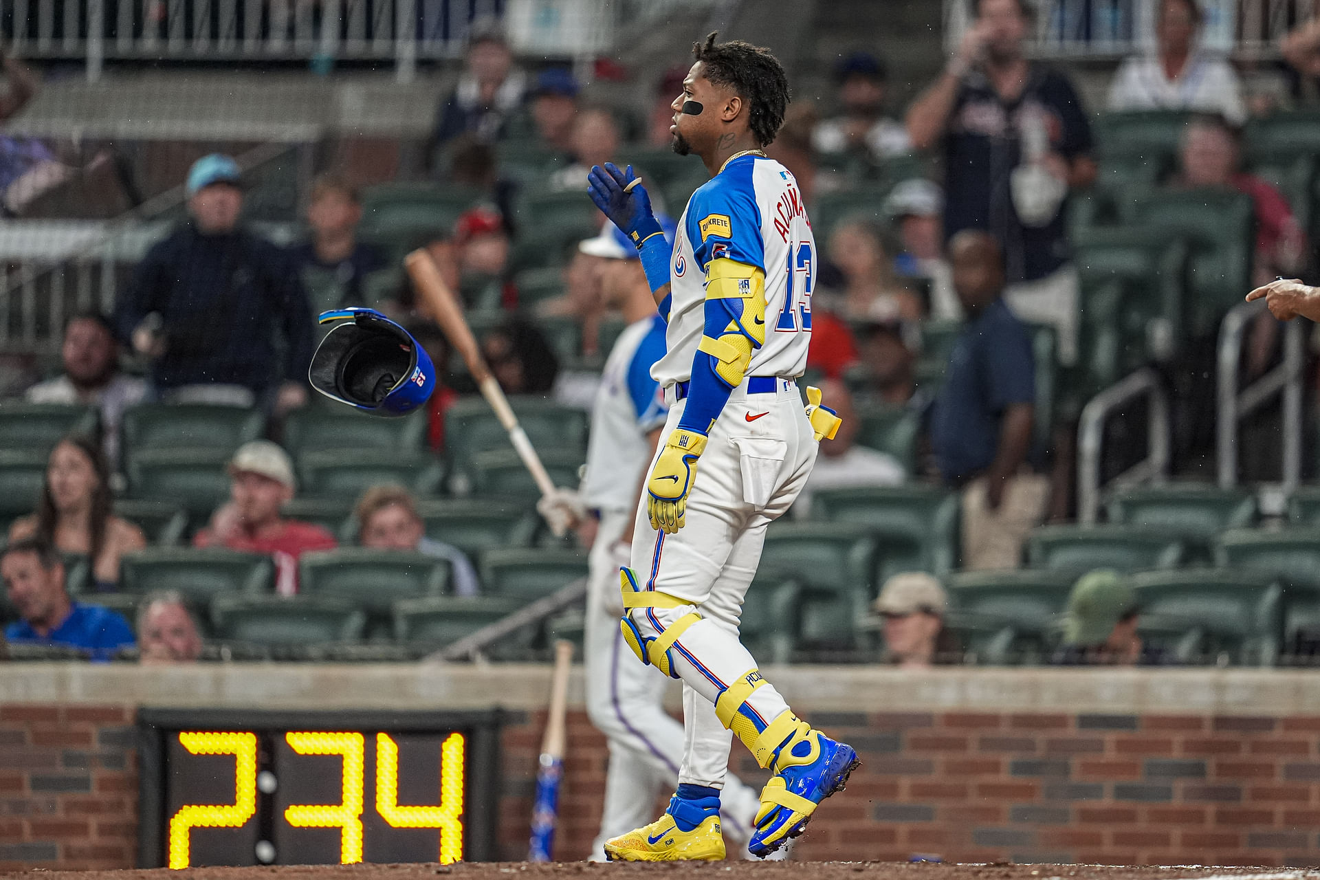 Ronald Acuna Jr. Você pode enviá -lo profundamente para os assentos hoje à noite (crédito: Imagen)