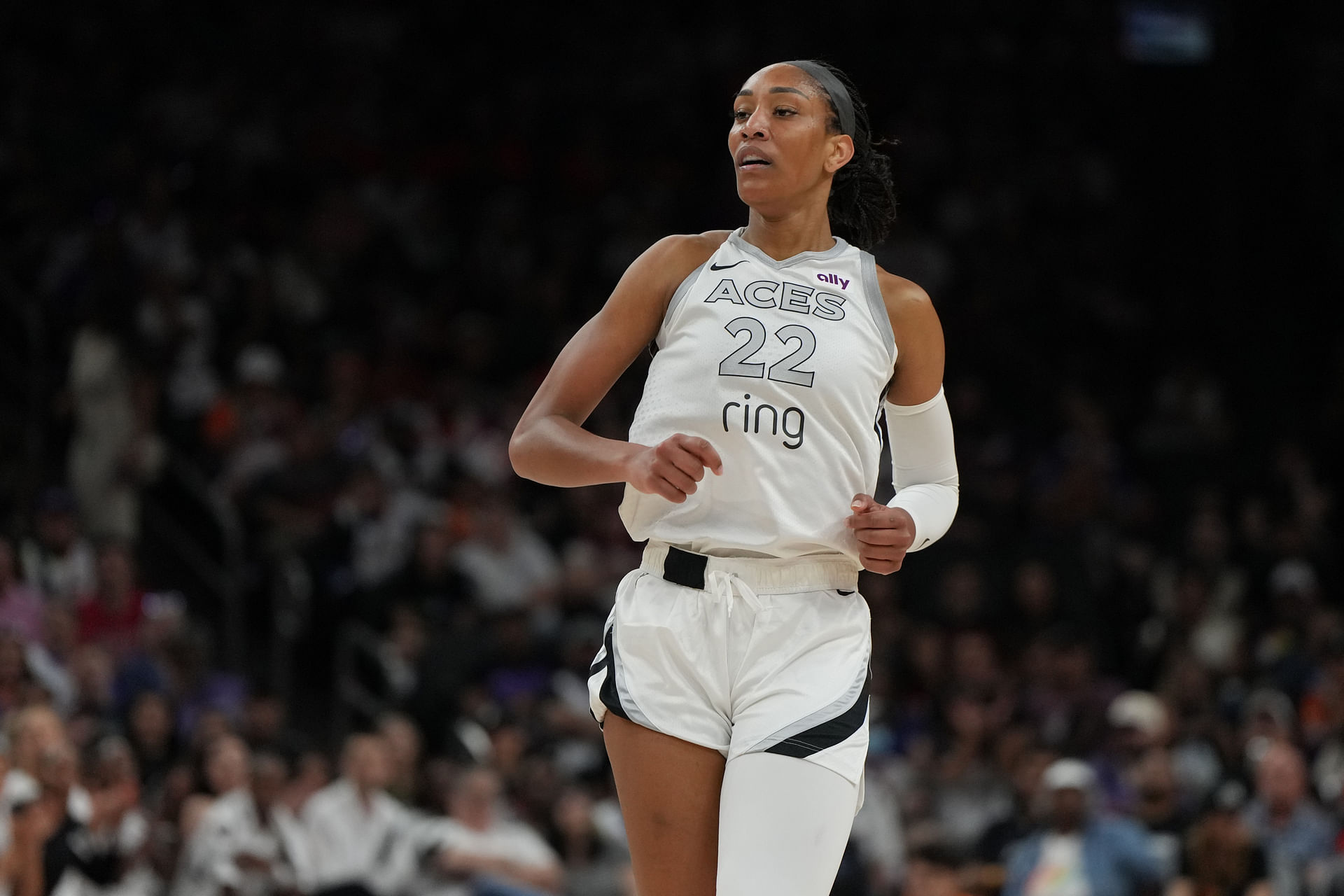 A&#039;ja Wilson | Forward | Las Vegas Aces (Photo: IMAGN)