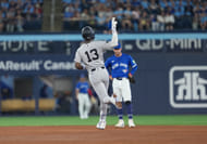 Jazz Chisholm could flex his power stroke in this game (Credits: IMAGN)