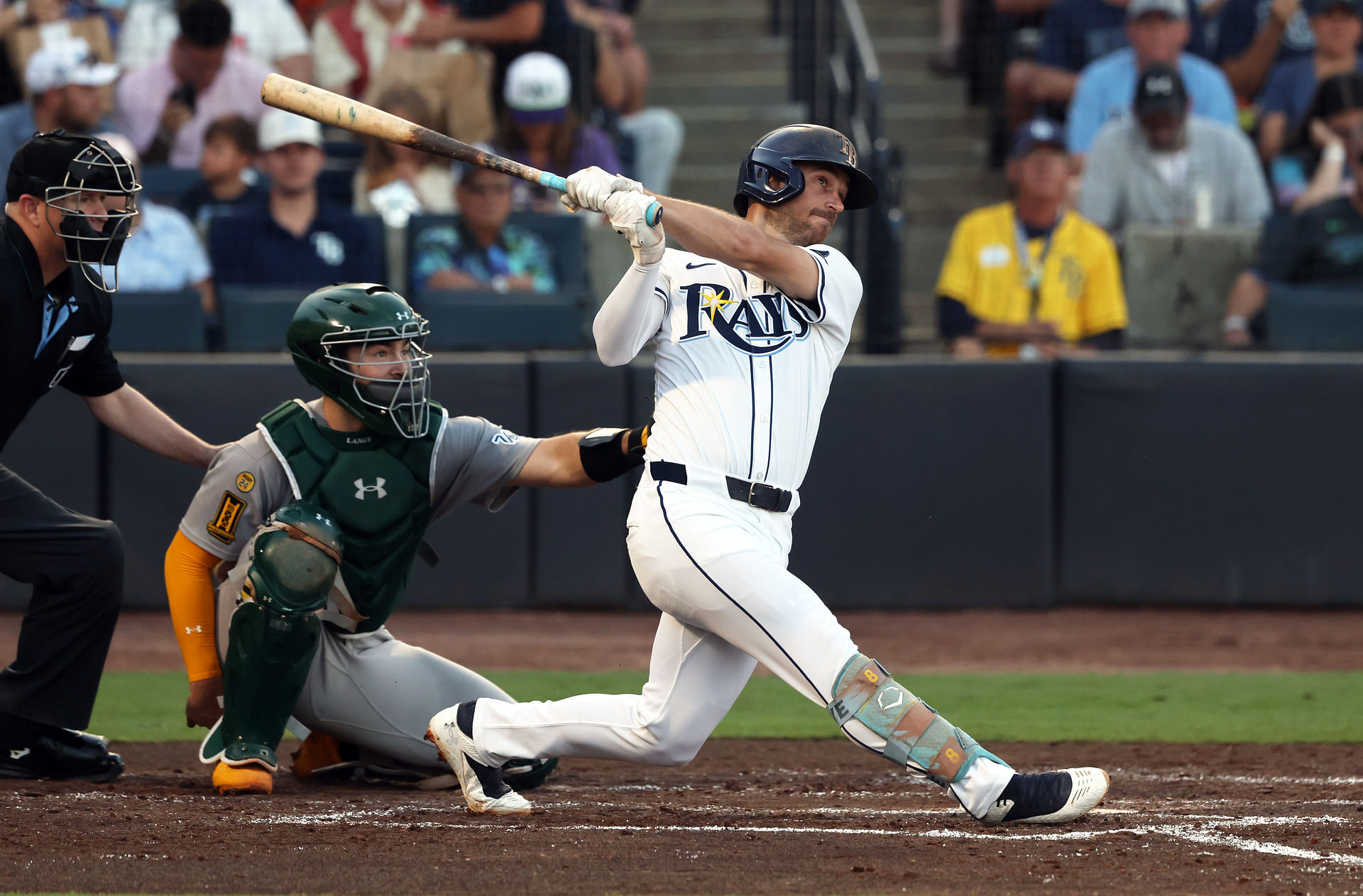 Brandon Lowe could hit a home run today (Credits: IMAGN)