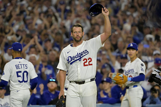 WATCH: Clayton Kershaw joins MLB legends after historic 3,000 strikeout vs. White Sox