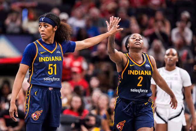 "She is so unserious": Fever guard Sydney Colson's goofy side highlighted by Courtney Williams and her teammate