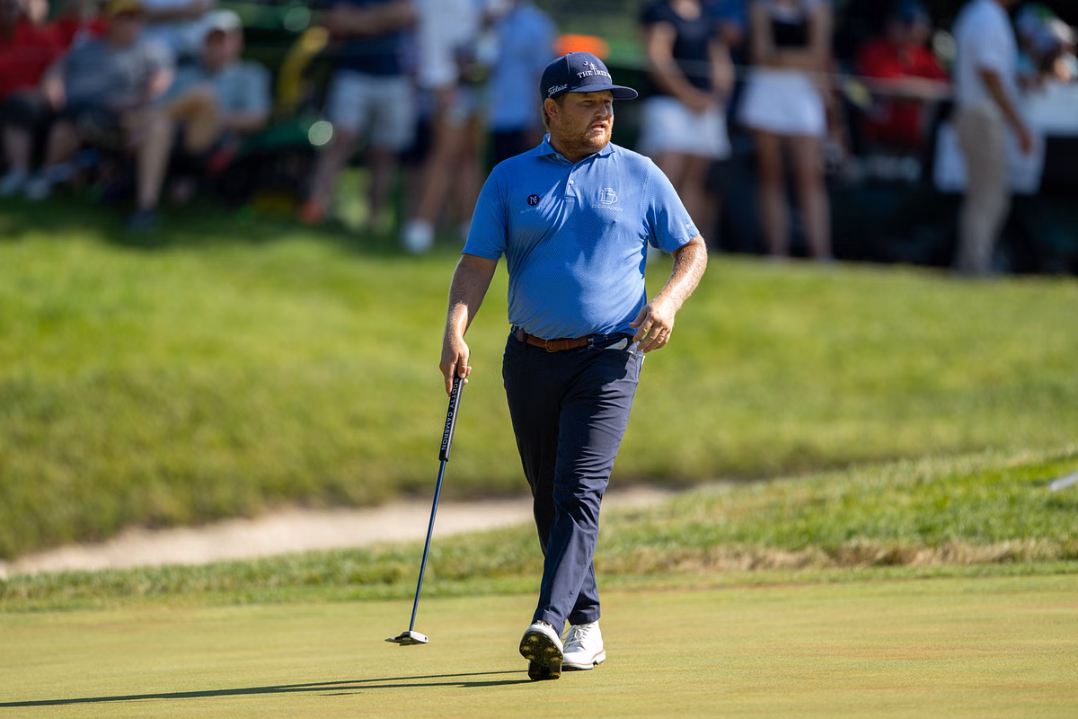 PGA Tour pro Zac Blair shares hilarious video of fitter not recognizing him and claiming he could beat him