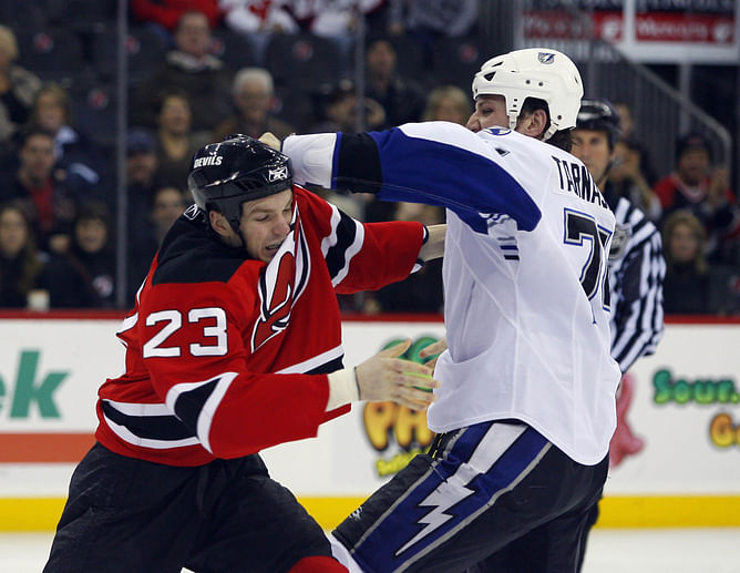 "Drank way too much": Man rag-dolled by ex-NHL enforcer Nick Tarnasky in viral golf course shellacking posts apology video