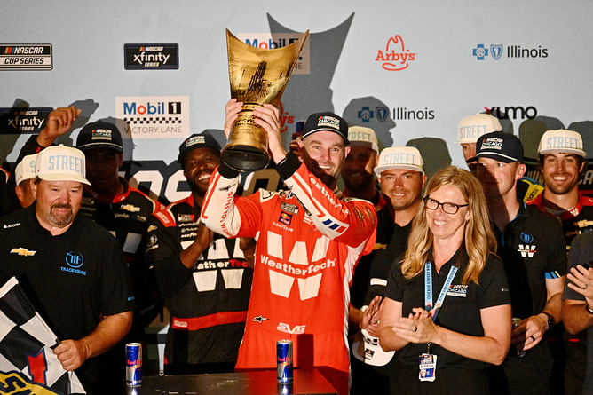 Shane van Gisbergen makes NASCAR history after dominant win at Chicago