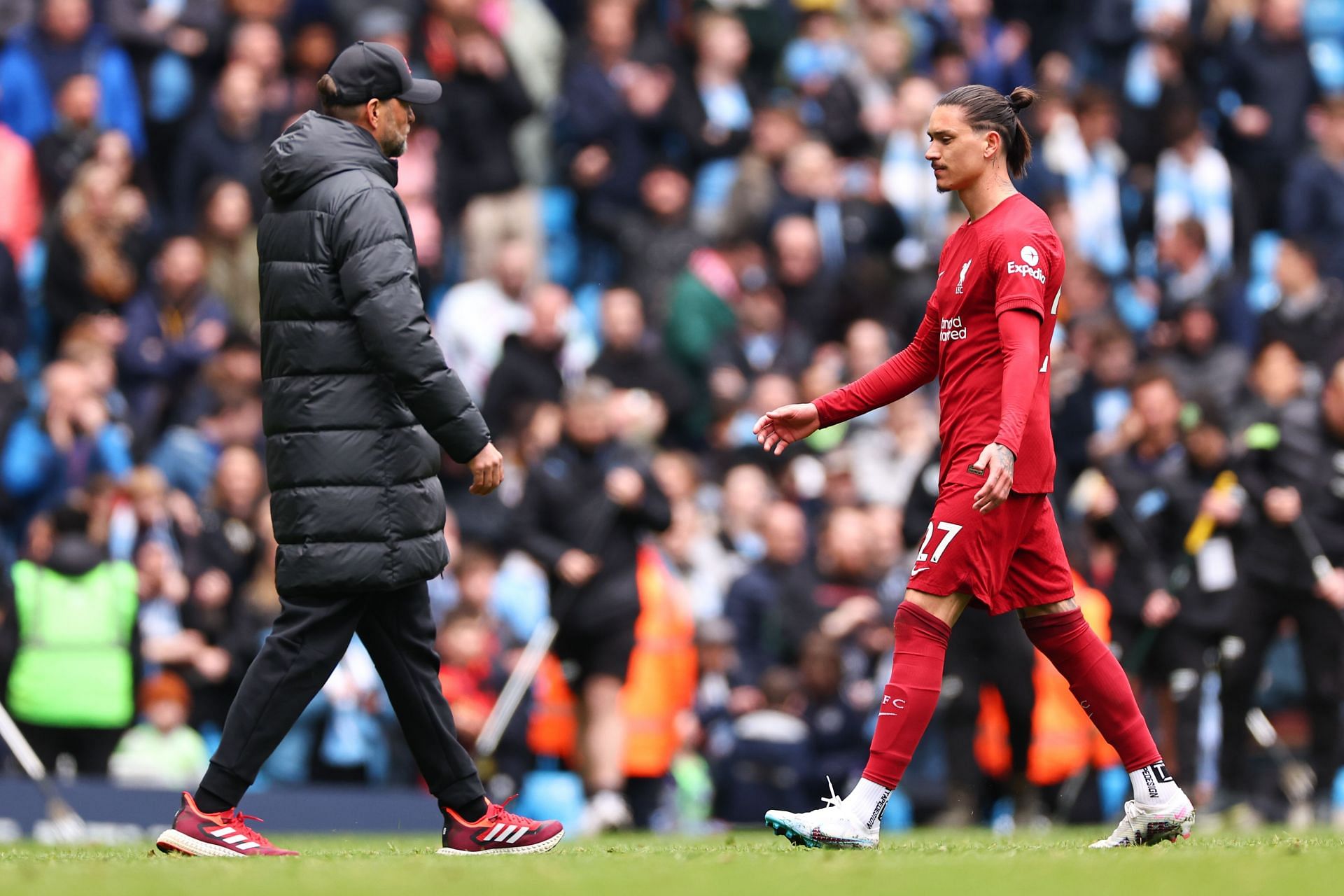 Klopp and Nunez (L to R) - Source: Getty