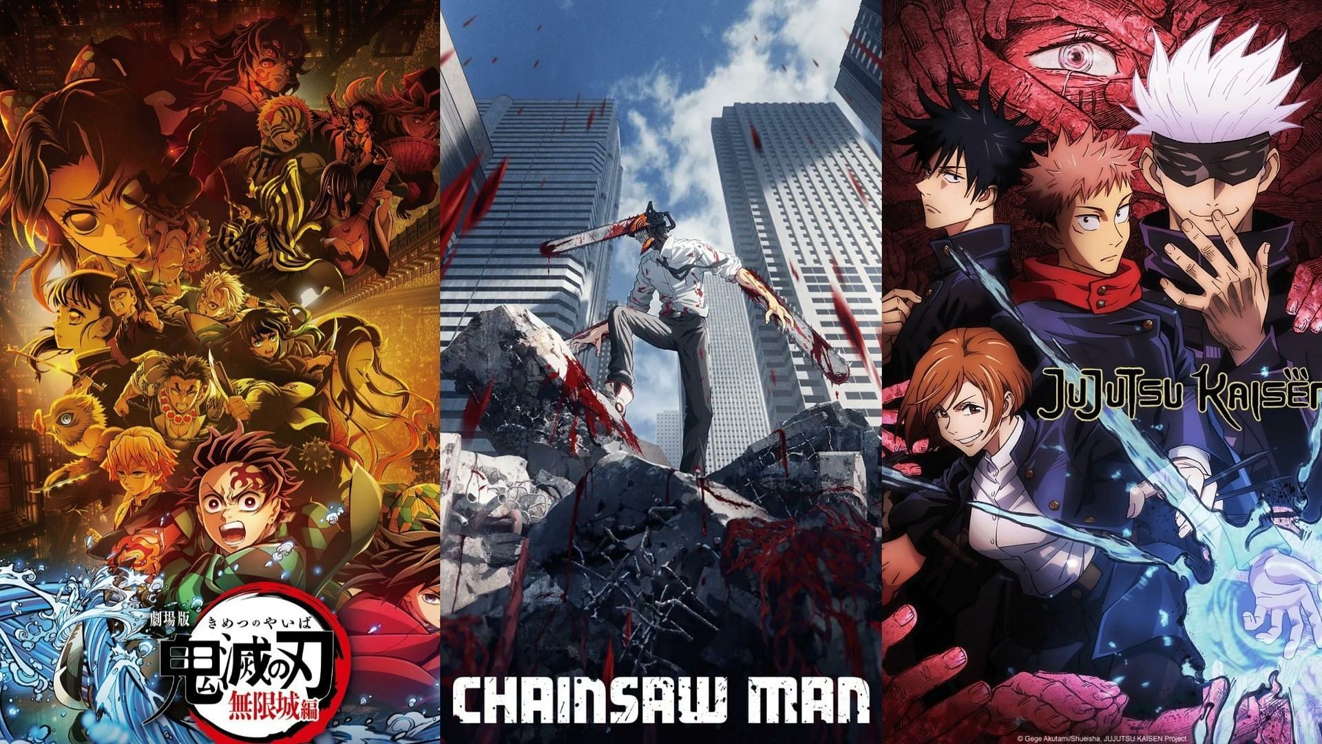 10 action anime with almost no filler (Image via Ufotable, Mappa)